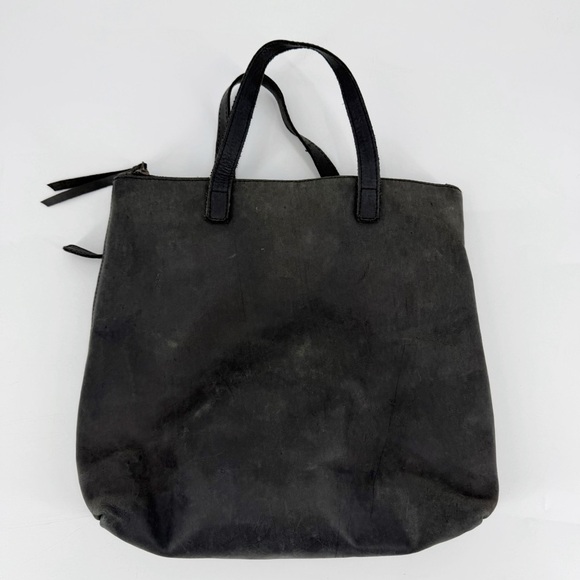 Abel Gray Leather Convertible Backpack Purse main image 7